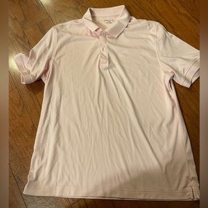 UNTUCKit light pink polo